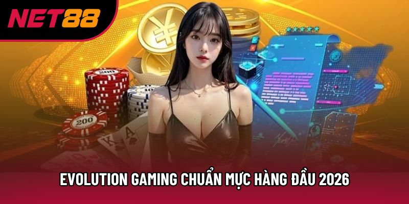 Evolution Gaming chuẩn mực hàng đầu 2026